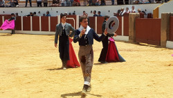 O NOSSO ALUNO JOÃO D'ALVA, OVAÇÃO E ORELHA EM LOS BARRIOS E ANTEQUERA